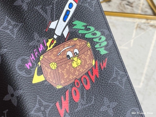 AAA Pruses Bags VUITTON LOUIS BRAZZA WALLET 0731